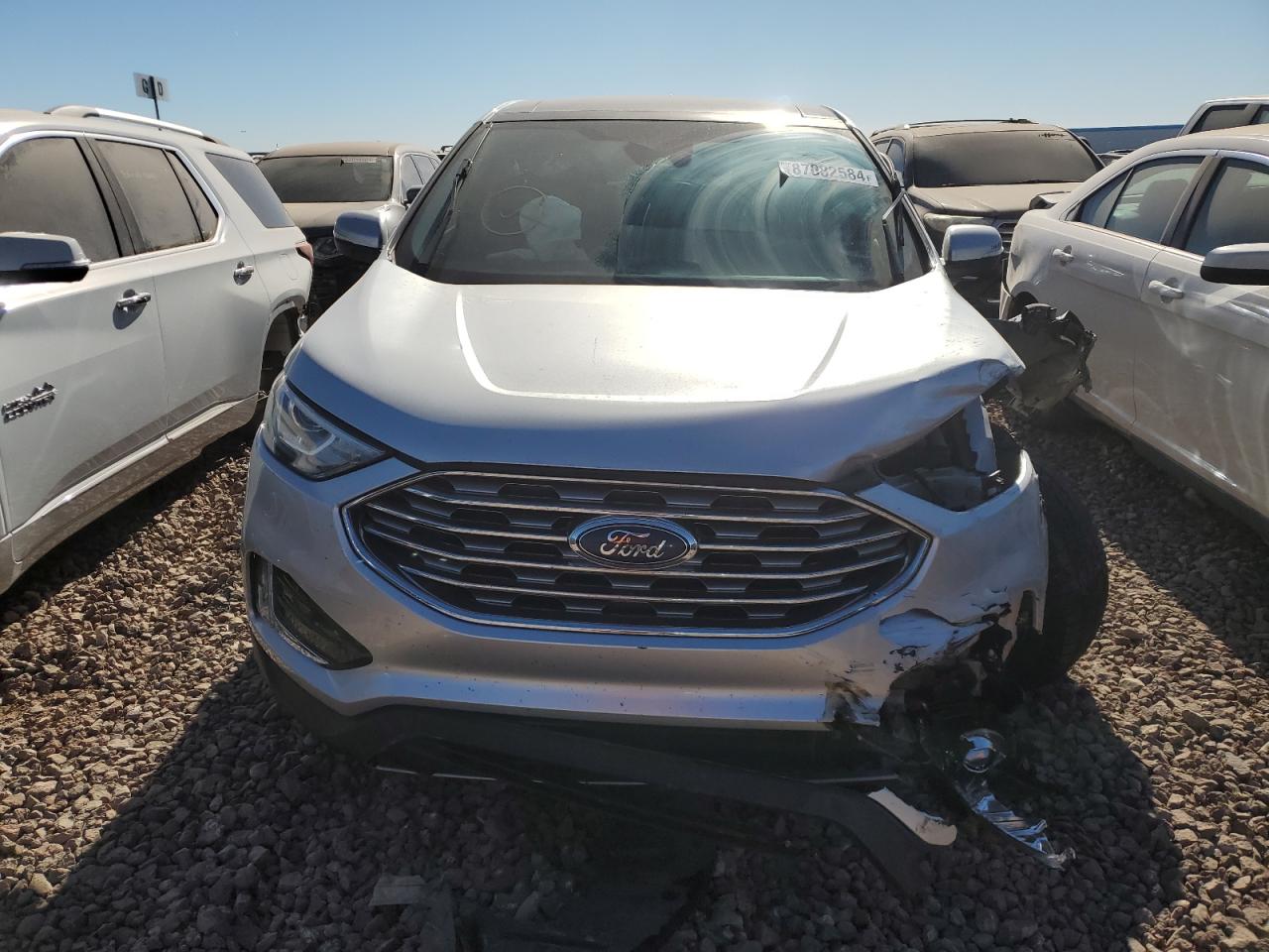 2019 Ford Edge Sel VIN: 2FMPK4J92KBB93570 Lot: 87082584