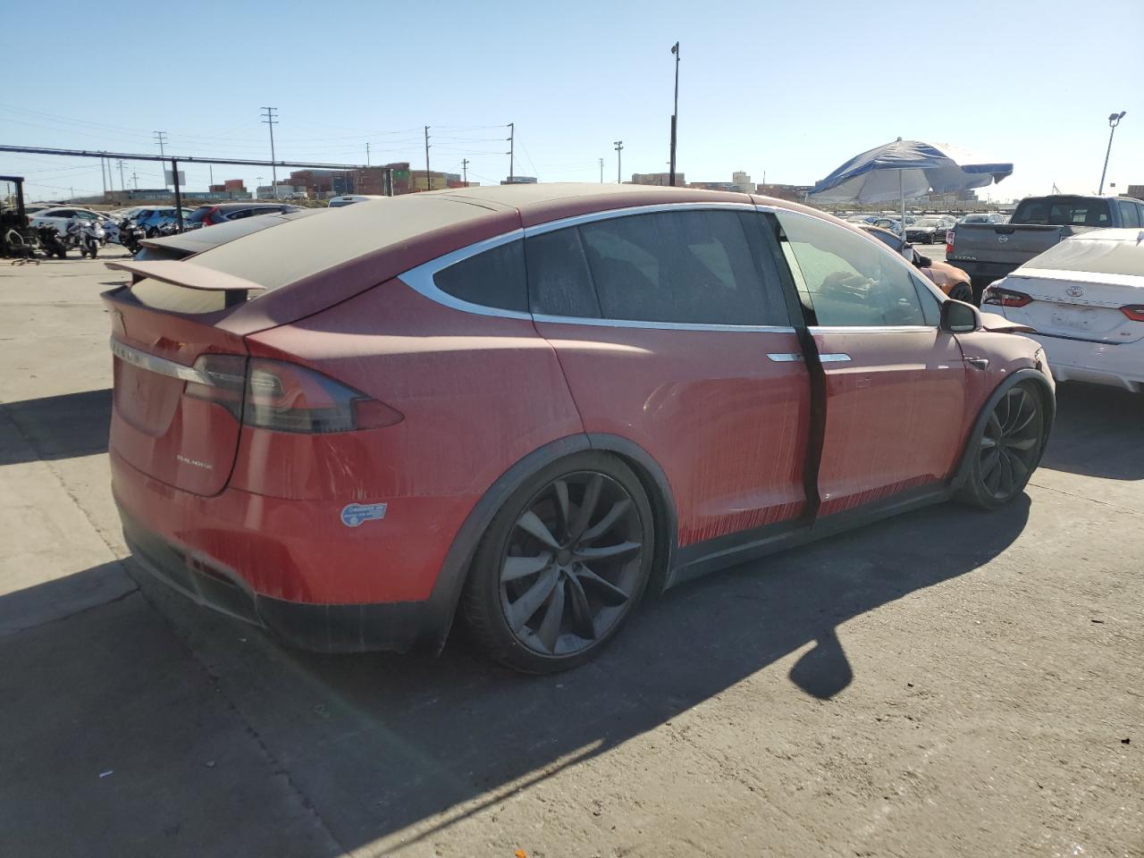 2021 Tesla Model X VIN: 5YJXCBE24MF324376 Lot: 88129695