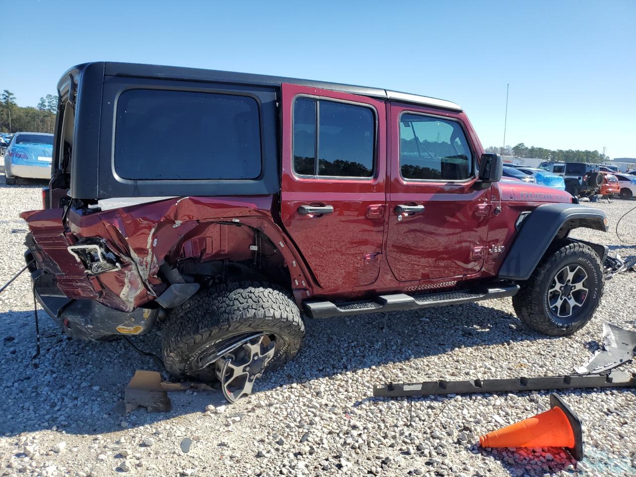 2022 Jeep Wrangler Unlimited Rubicon VIN: 1C4HJXFG1NW116549 Lot: 41506125