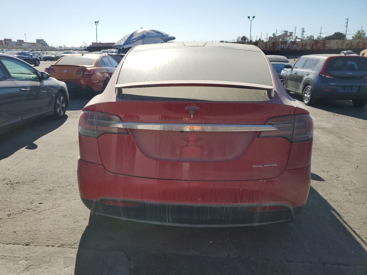 2021 Tesla Model X VIN: 5YJXCBE24MF324376 Lot: 88129695