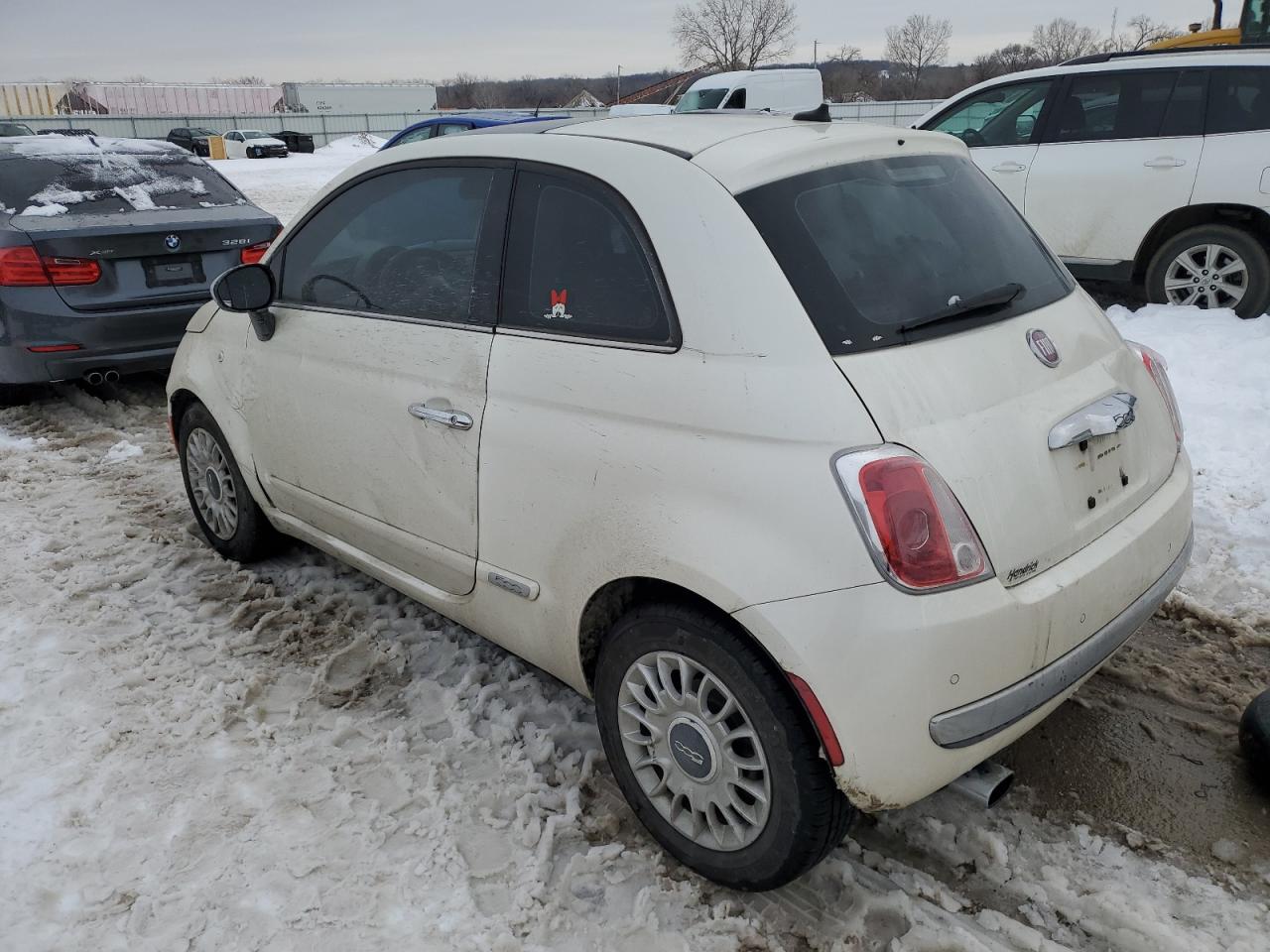 2012 Fiat 500 Lounge VIN: 3C3CFFCR4CT130335 Lot: 88012565