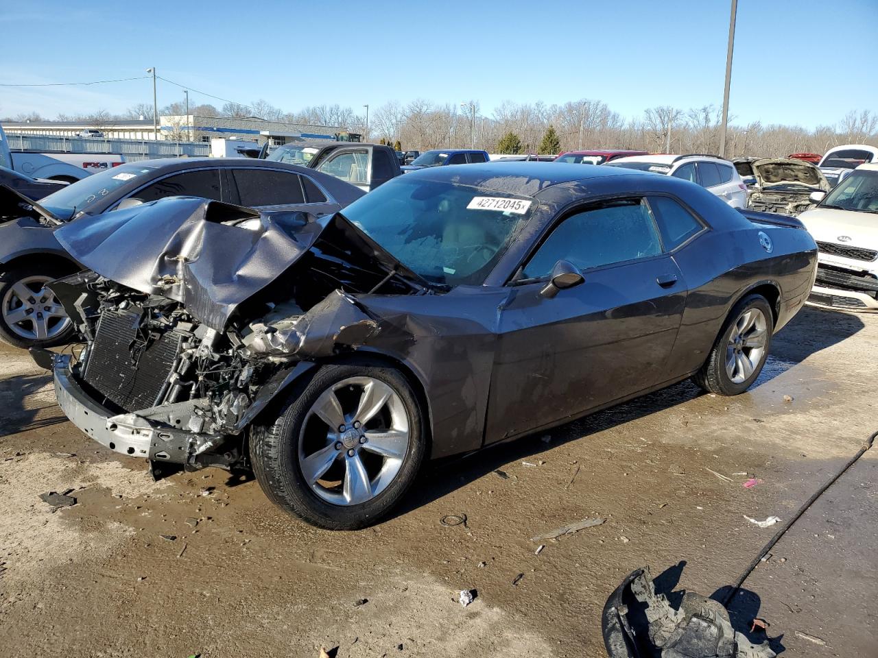 2021 Dodge Challenger Sxt VIN: 2C3CDZAG1MH623408 Lot: 42712045