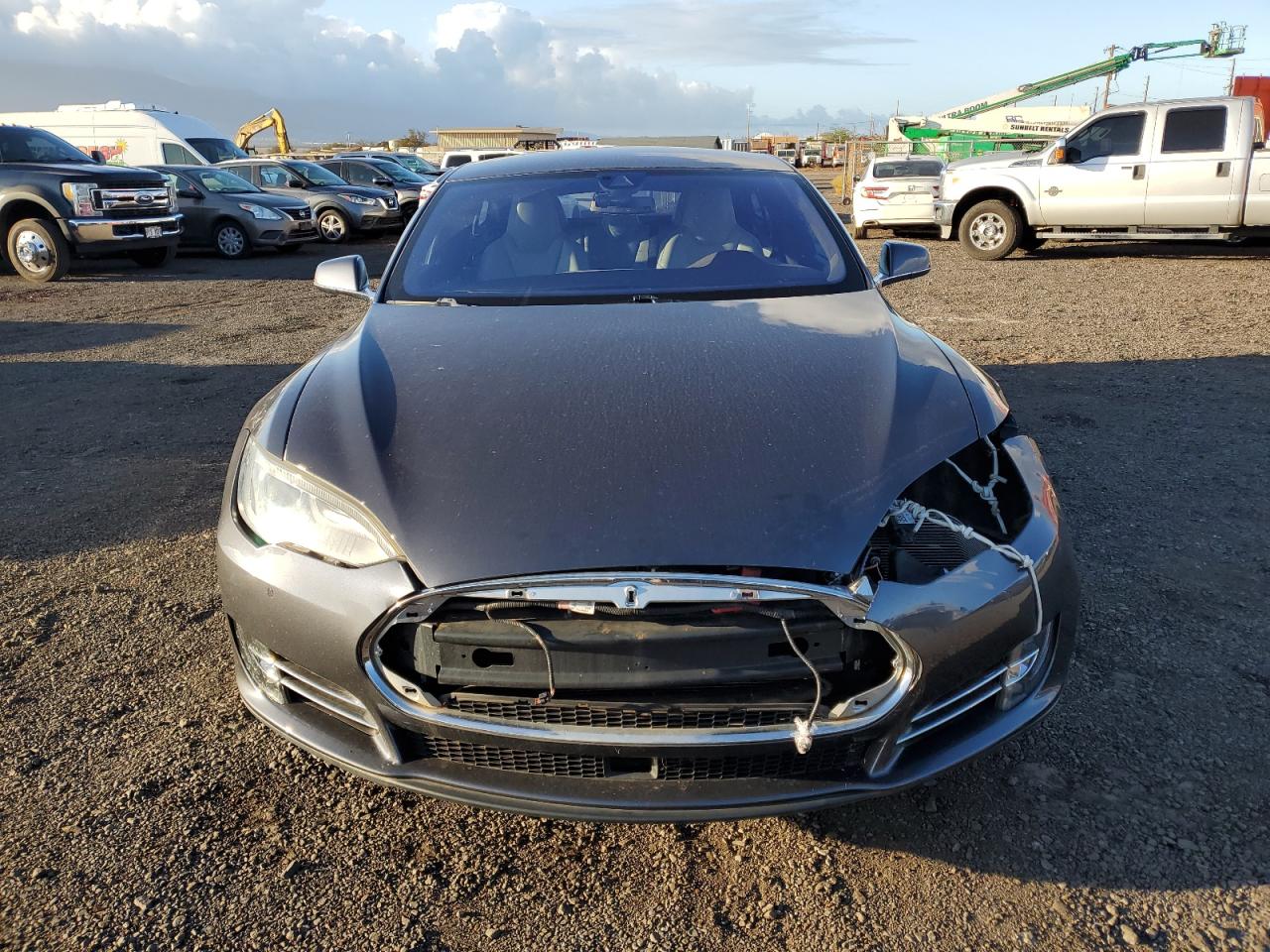 2015 Tesla Model S P85D VIN: 5YJSA1H45FF083955 Lot: 88812575