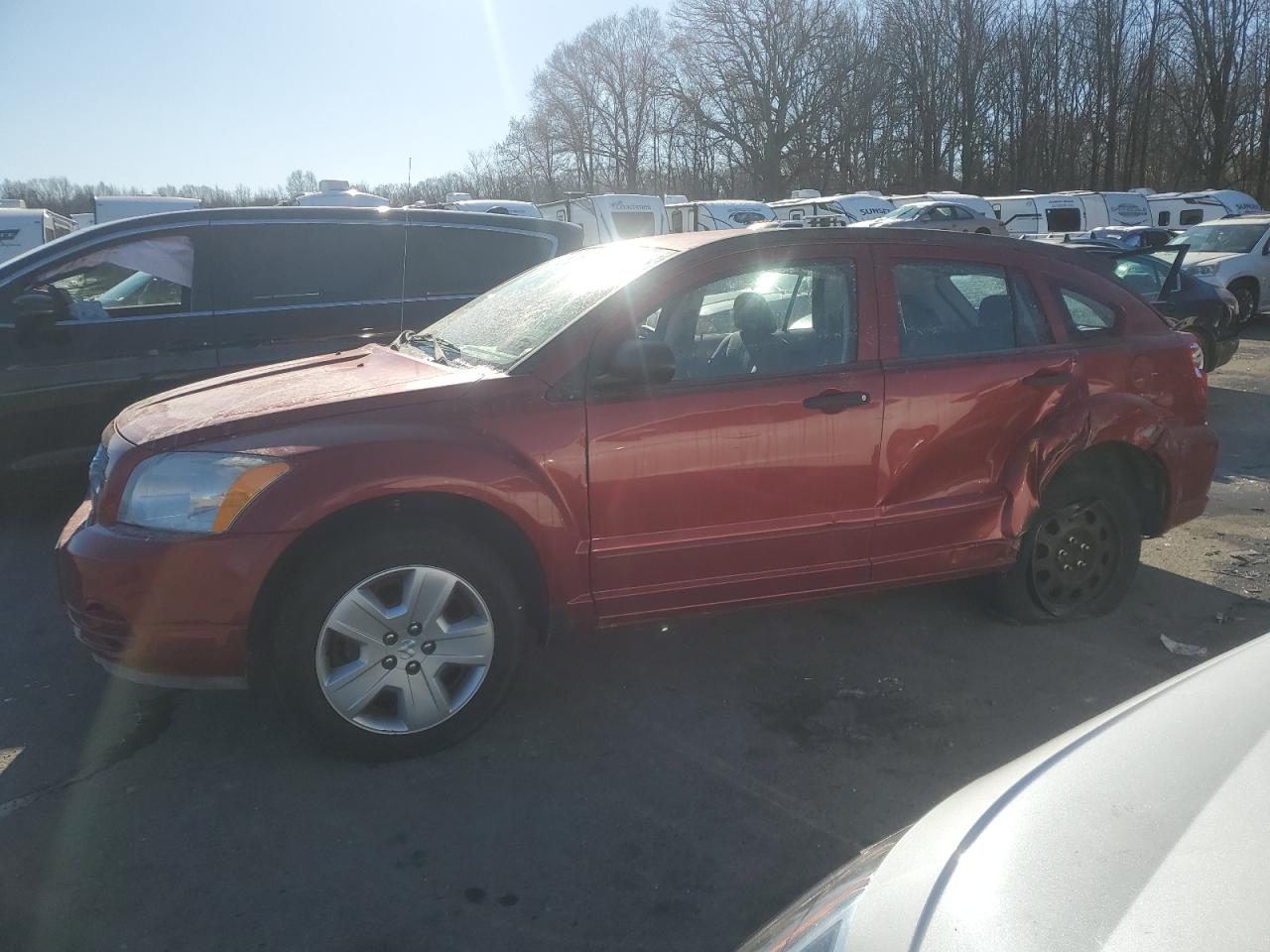 2007 Dodge Caliber Sxt VIN: 1B3HB48B57D260411 Lot: 87704225