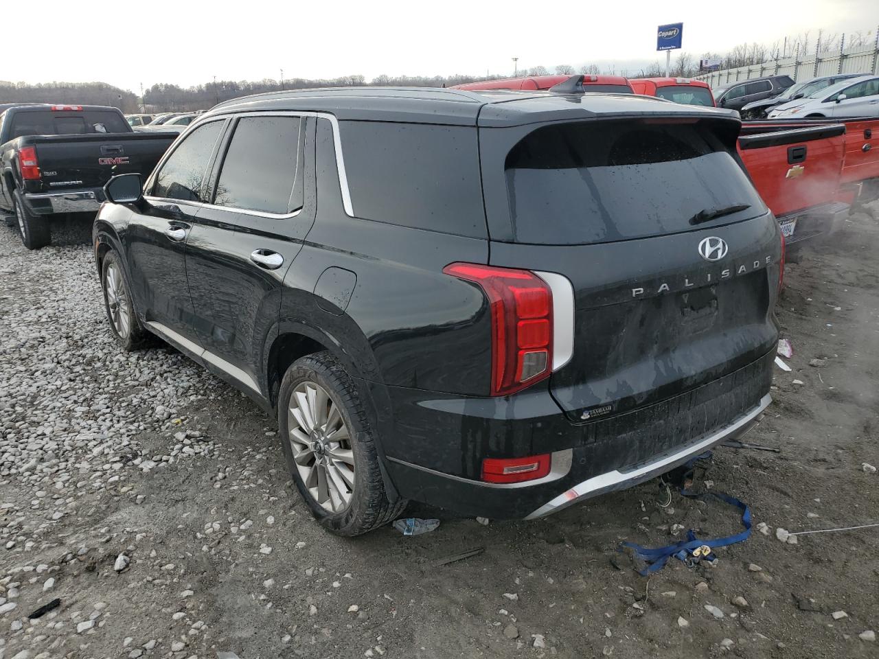 2020 Hyundai Palisade Limited VIN: KM8R54HE8LU042005 Lot: 87181464