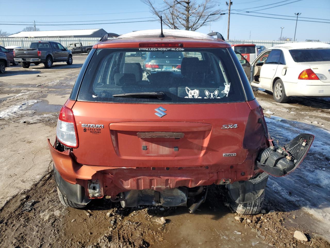 2007 Suzuki Sx4 VIN: JS2YB413875111377 Lot: 87966895