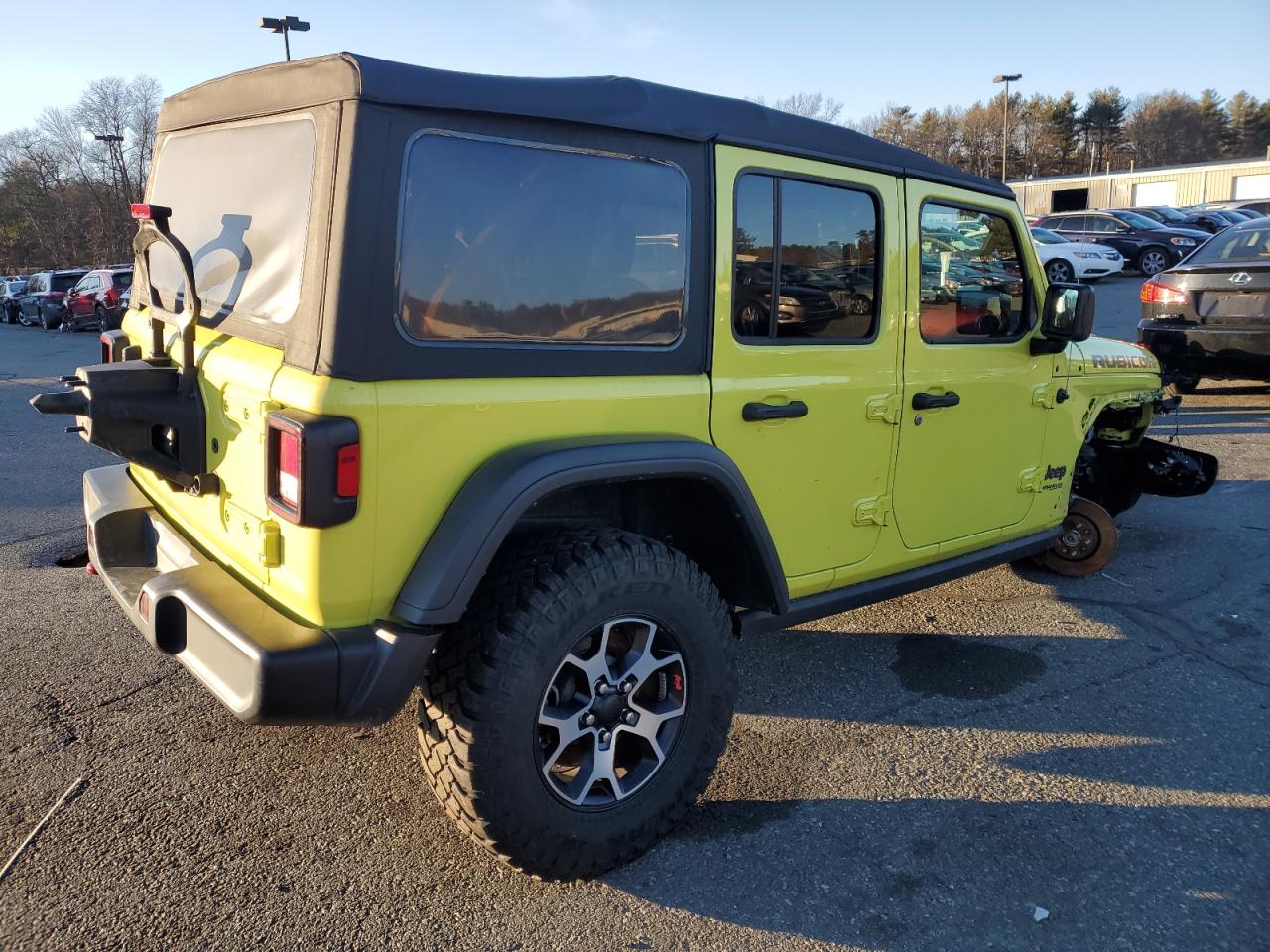 2022 Jeep Wrangler Unlimited Rubicon VIN: 1C4HJXFN4NW244038 Lot: 87279694