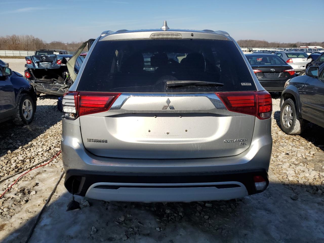 2019 Mitsubishi Outlander Se VIN: JA4AZ3A33KJ001252 Lot: 43235814