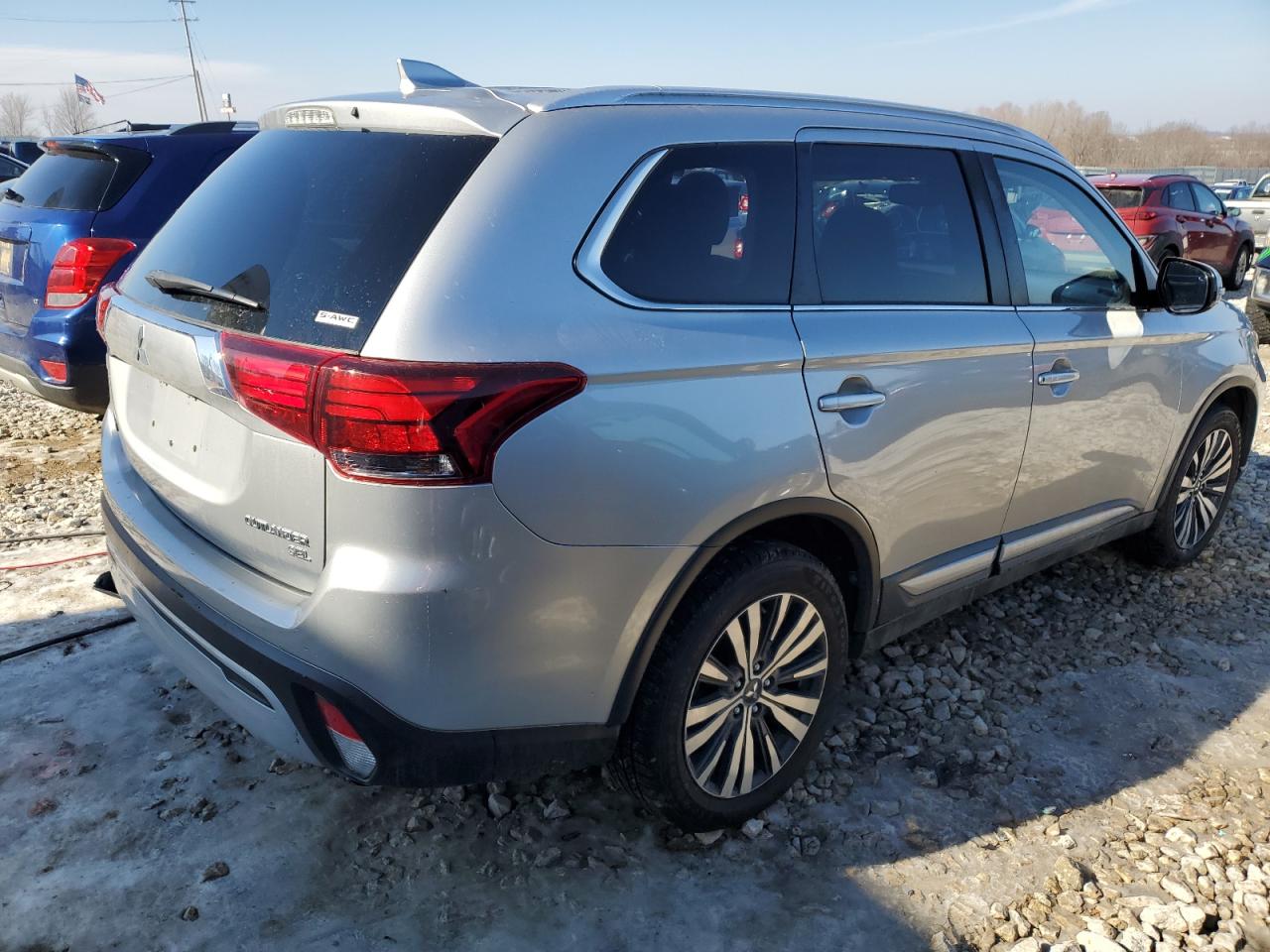 2019 Mitsubishi Outlander Se VIN: JA4AZ3A33KJ001252 Lot: 43235814