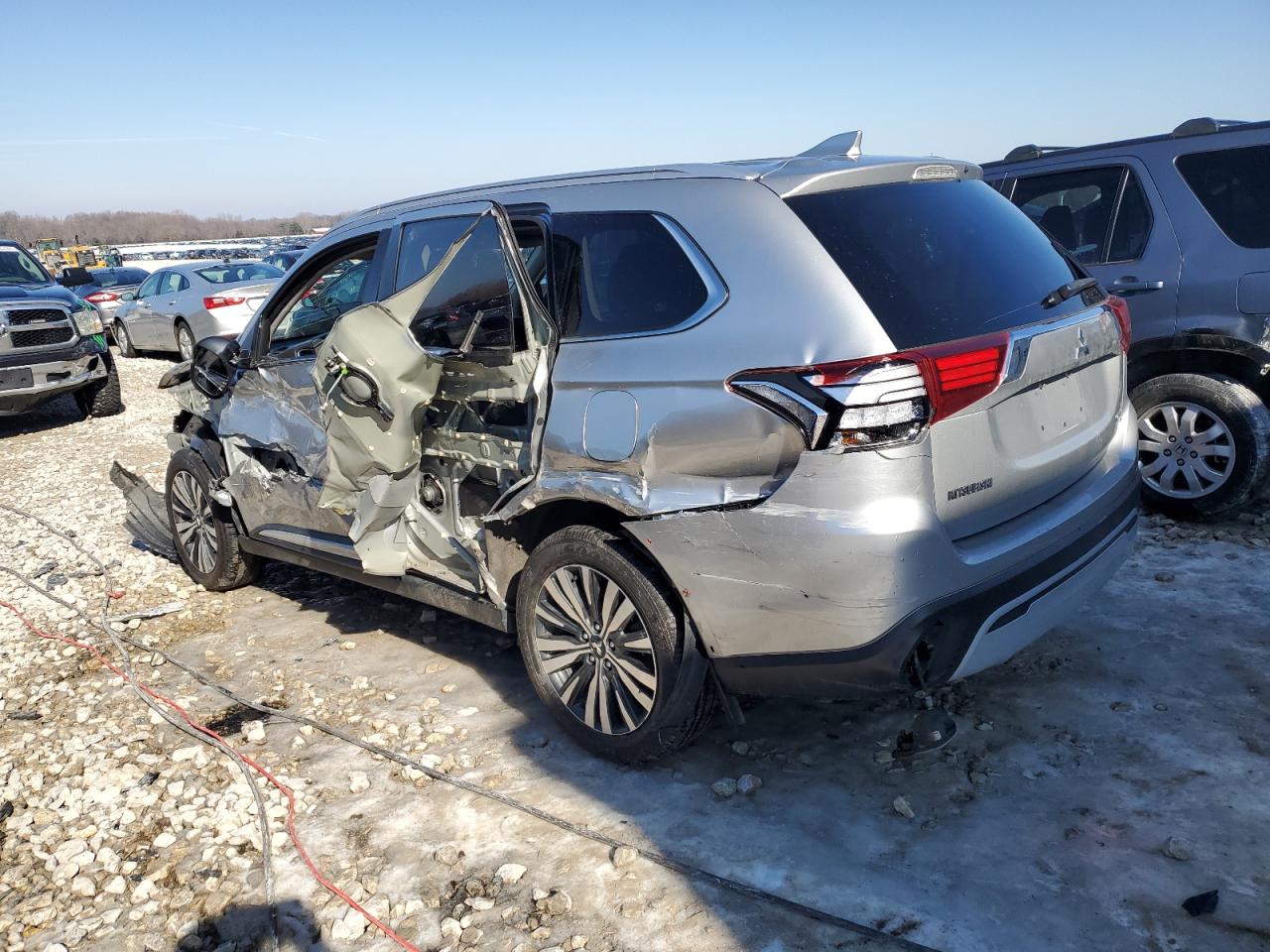 2019 Mitsubishi Outlander Se VIN: JA4AZ3A33KJ001252 Lot: 43235814