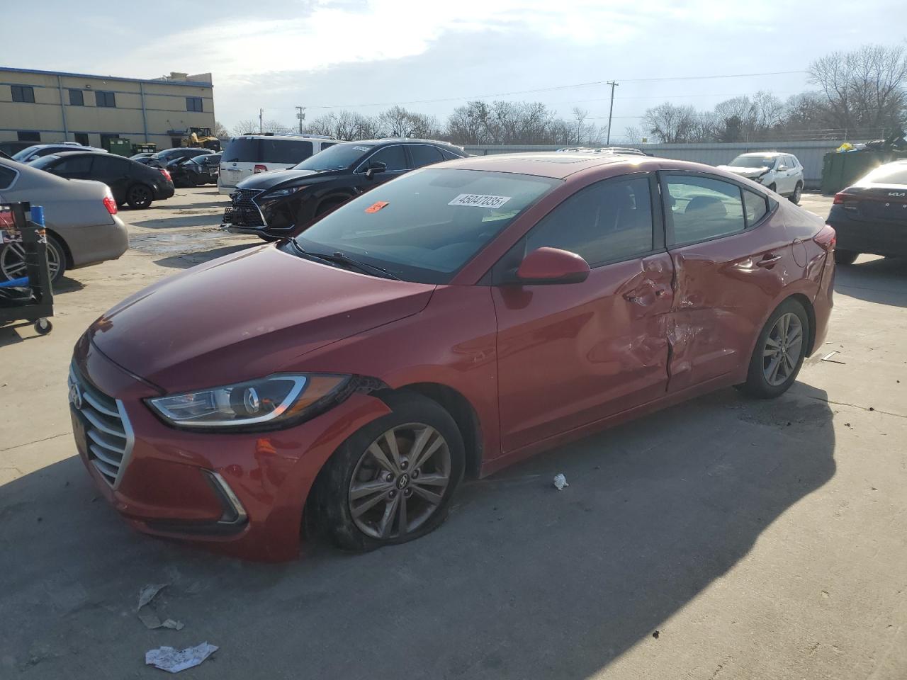 2017 Hyundai Elantra Se VIN: KMHD84LF3HU408283 Lot: 45047035