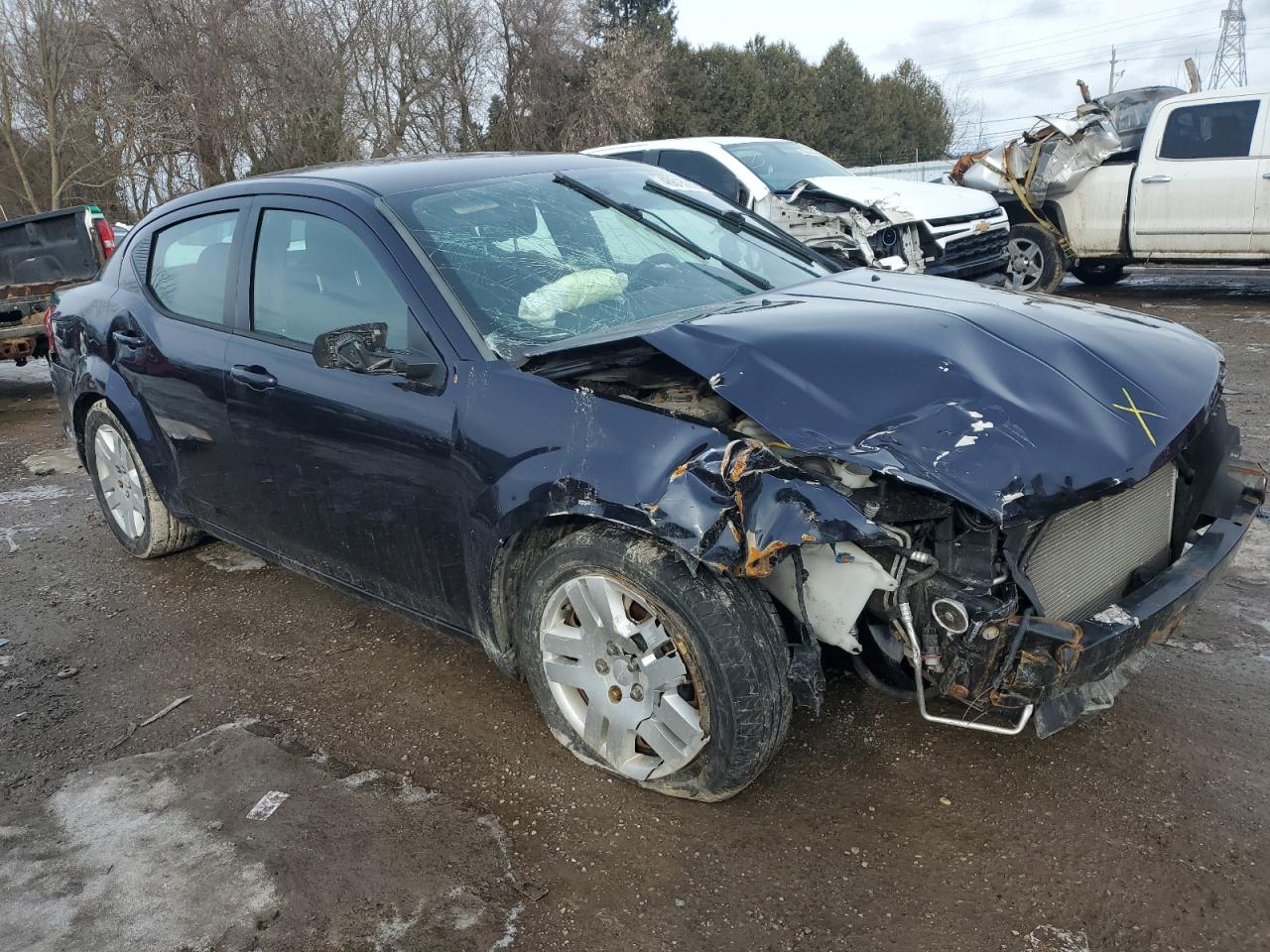 2012 Dodge Avenger Se VIN: 1C3CDZAB2CN199506 Lot: 46815955