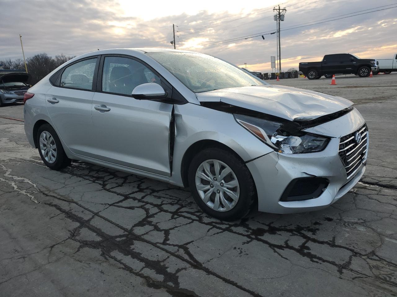 2019 Hyundai Accent Se VIN: 3KPC24A35KE064181 Lot: 44810665