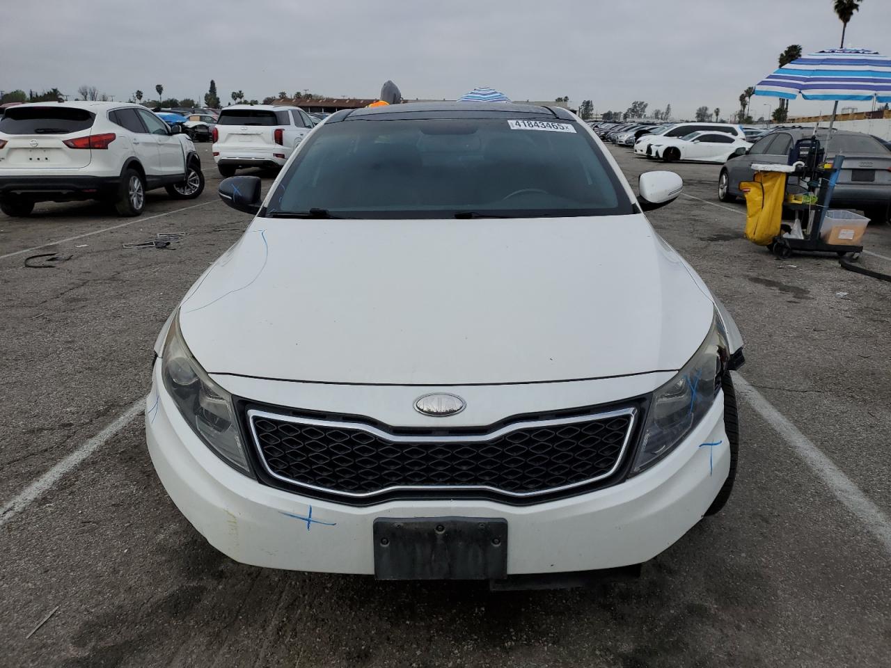 2013 Kia Optima Sx VIN: 5XXGR4A6XDG130791 Lot: 41843465