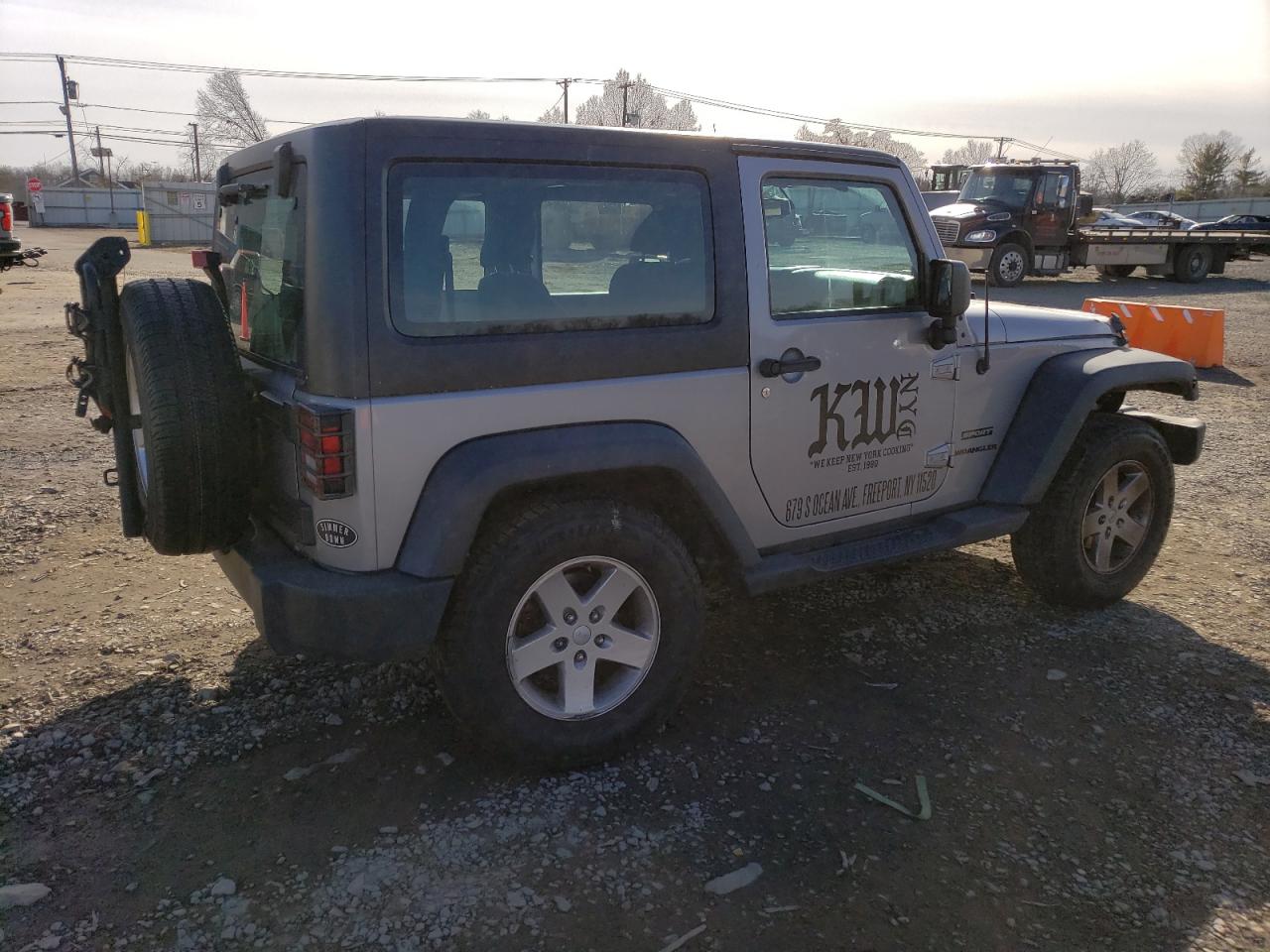 1C4GJWAG4DL606173 2013 Jeep Wrangler Sport