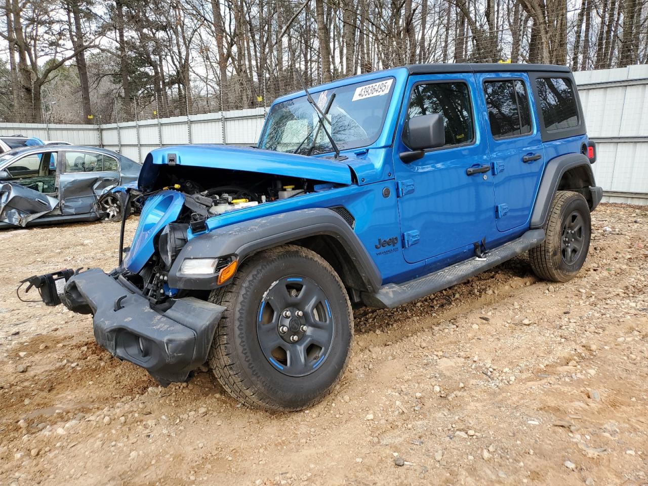 2022 Jeep Wrangler Unlimited Sport VIN: 1C4HJXDN6NW232539 Lot: 43936495