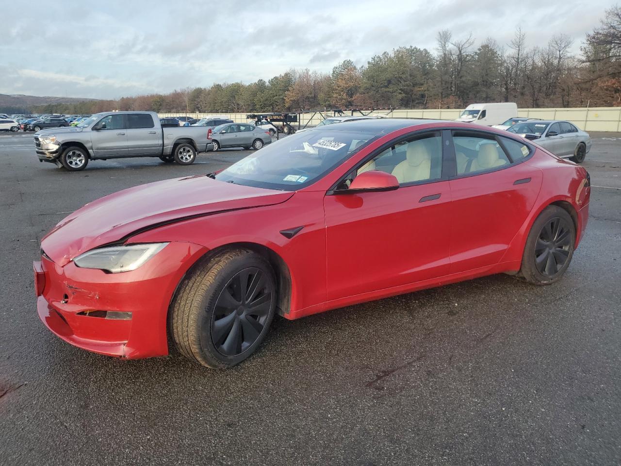 2022 Tesla Model S VIN: 5YJSA1E61NF488716 Lot: 45325785