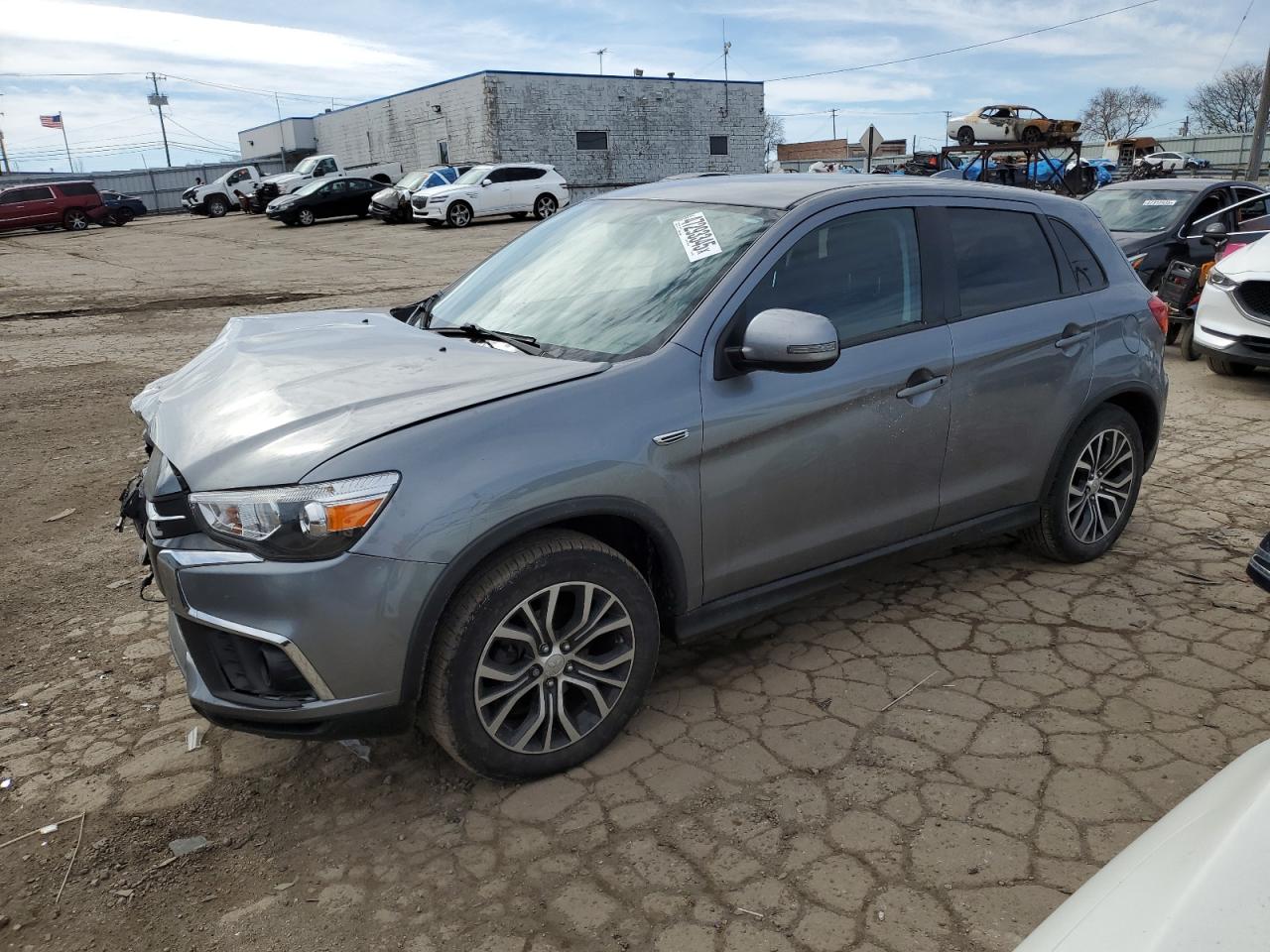 2018 Mitsubishi Outlander Sport Es VIN: JA4AR3AU1JU017844 Lot: 47293345