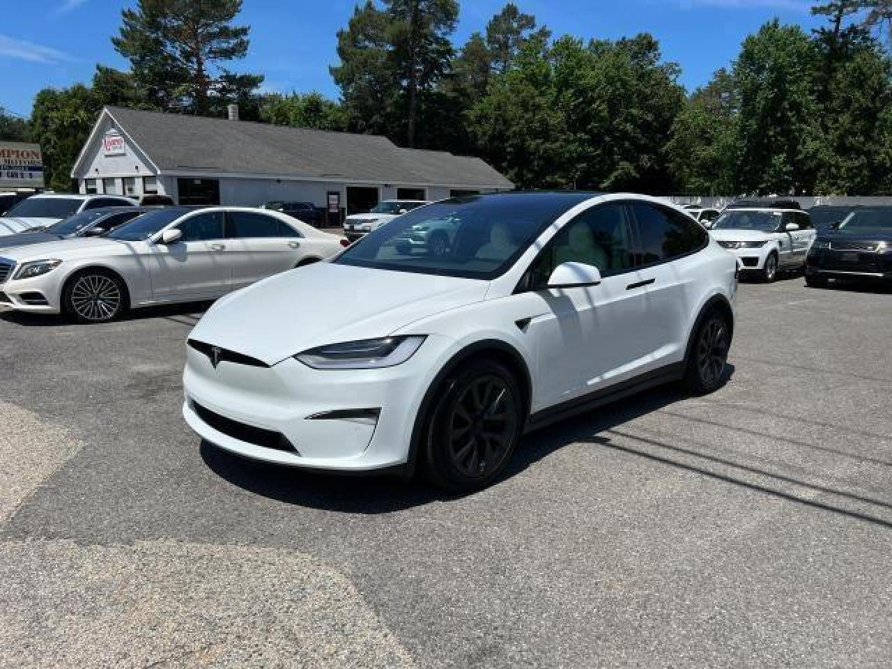 2022 Tesla Model X VIN: 7SAXCBE6XNF331503 Lot: 47234835