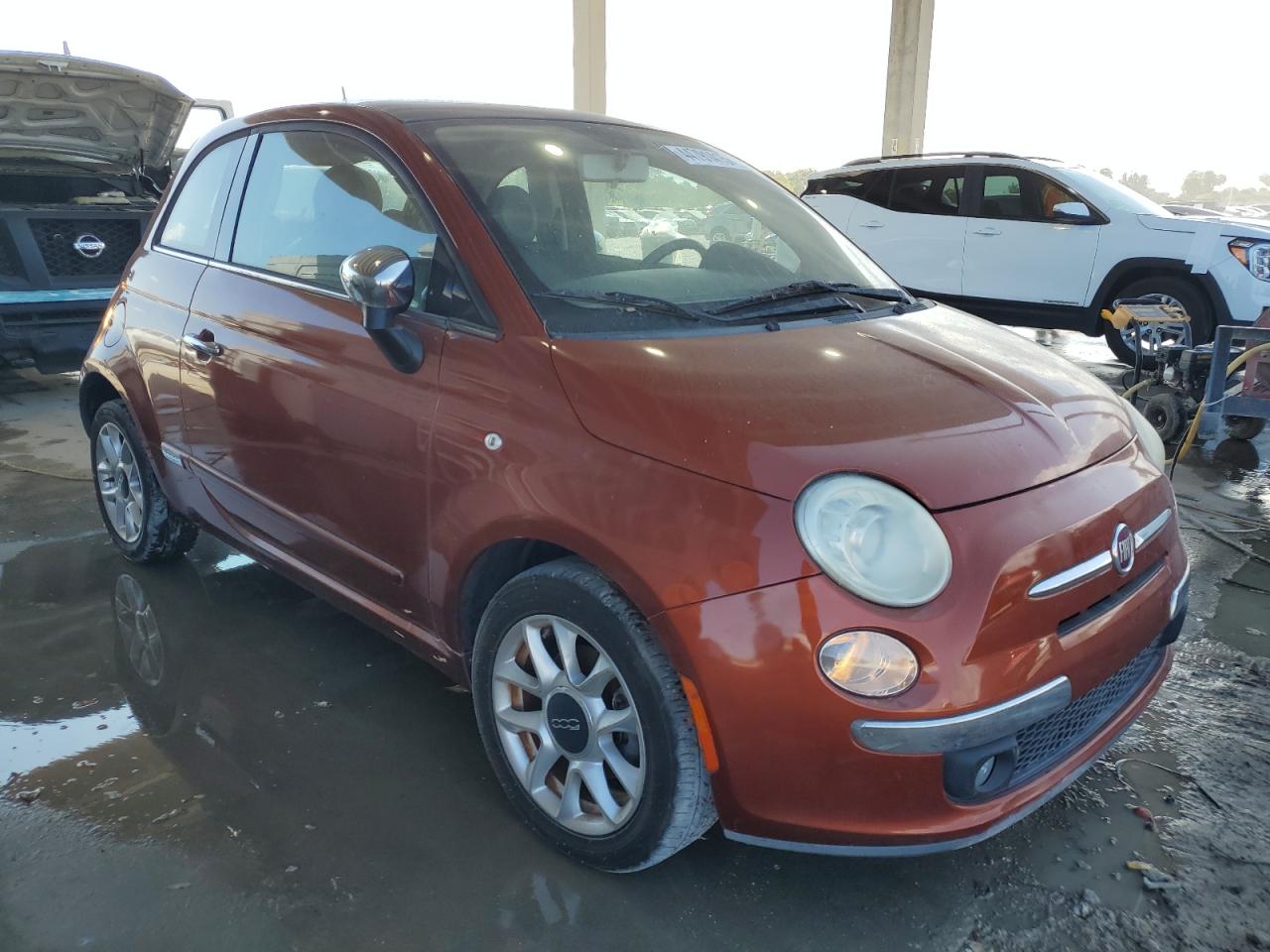 2012 Fiat 500 Lounge VIN: 3C3CFFCR2CT162071 Lot: 44791415