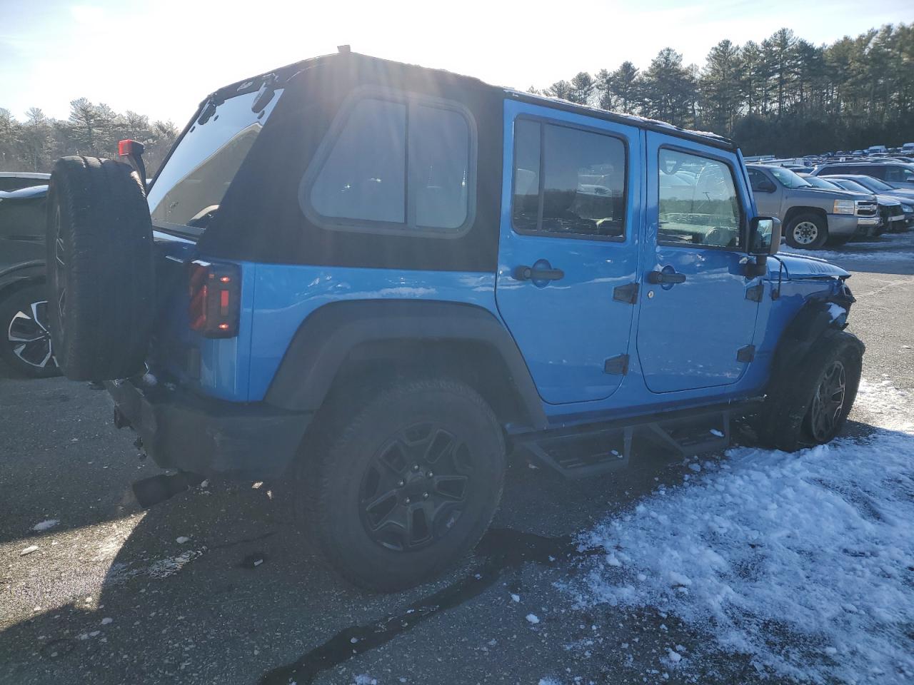 2015 Jeep Wrangler Unlimited Sport VIN: 1C4BJWDG0FL543369 Lot: 45925995