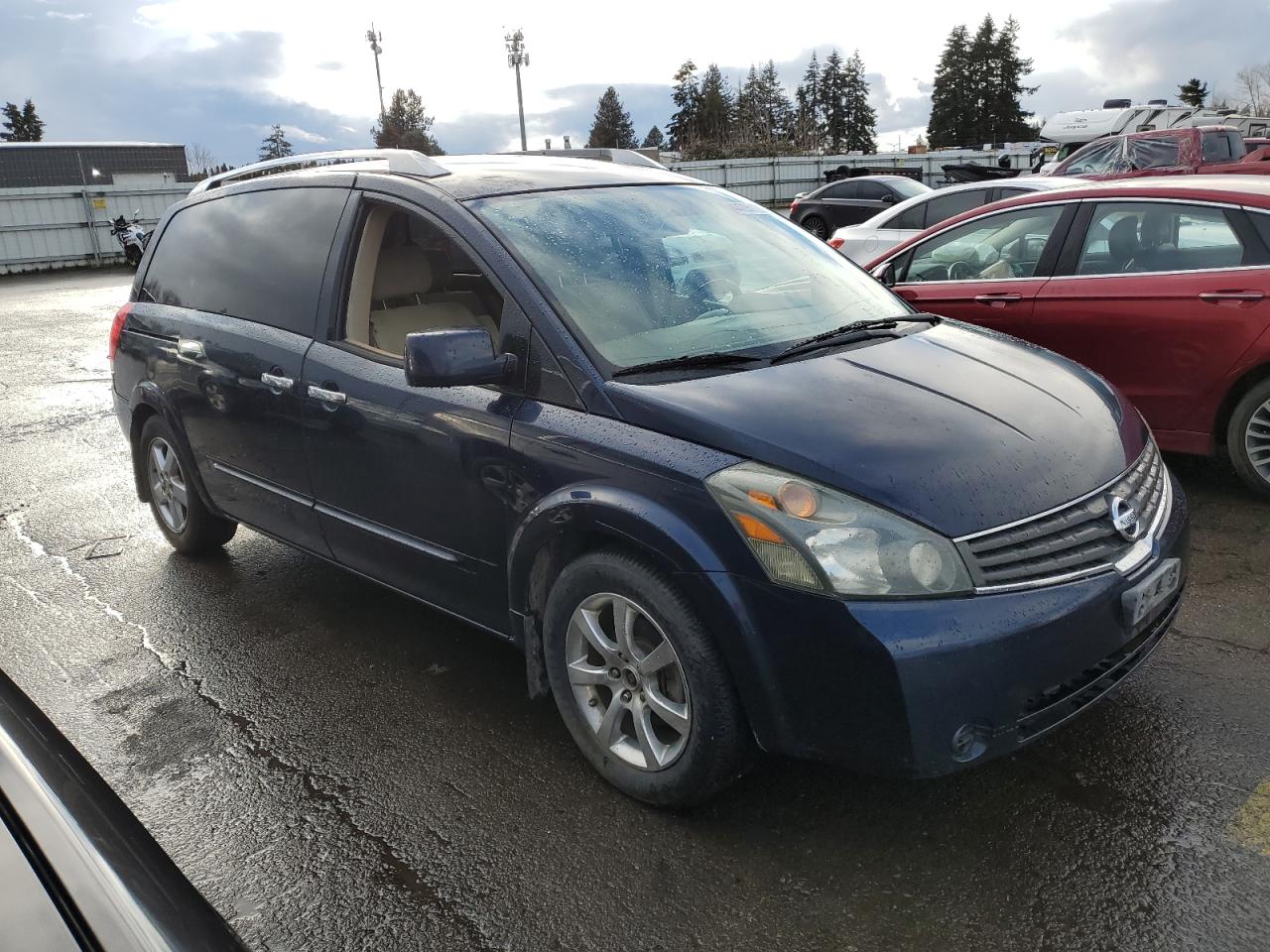 2007 Nissan Quest S VIN: 5N1BV28U37N116427 Lot: 44795135