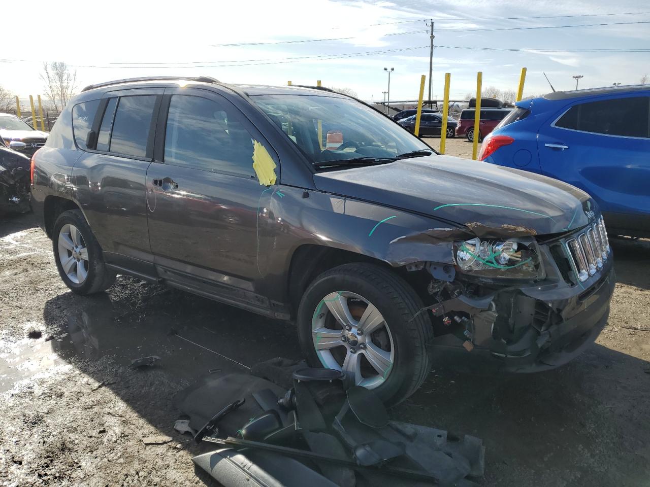 2016 Jeep Compass Sport VIN: 1C4NJCBA1GD524349 Lot: 44538985