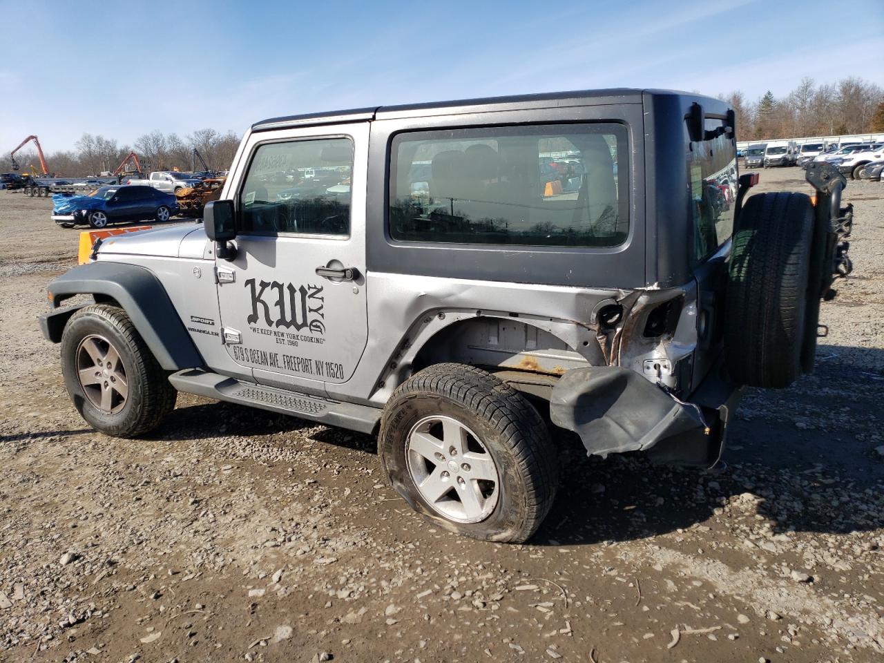 2013 Jeep Wrangler Sport VIN: 1C4GJWAG4DL606173 Lot: 43952485