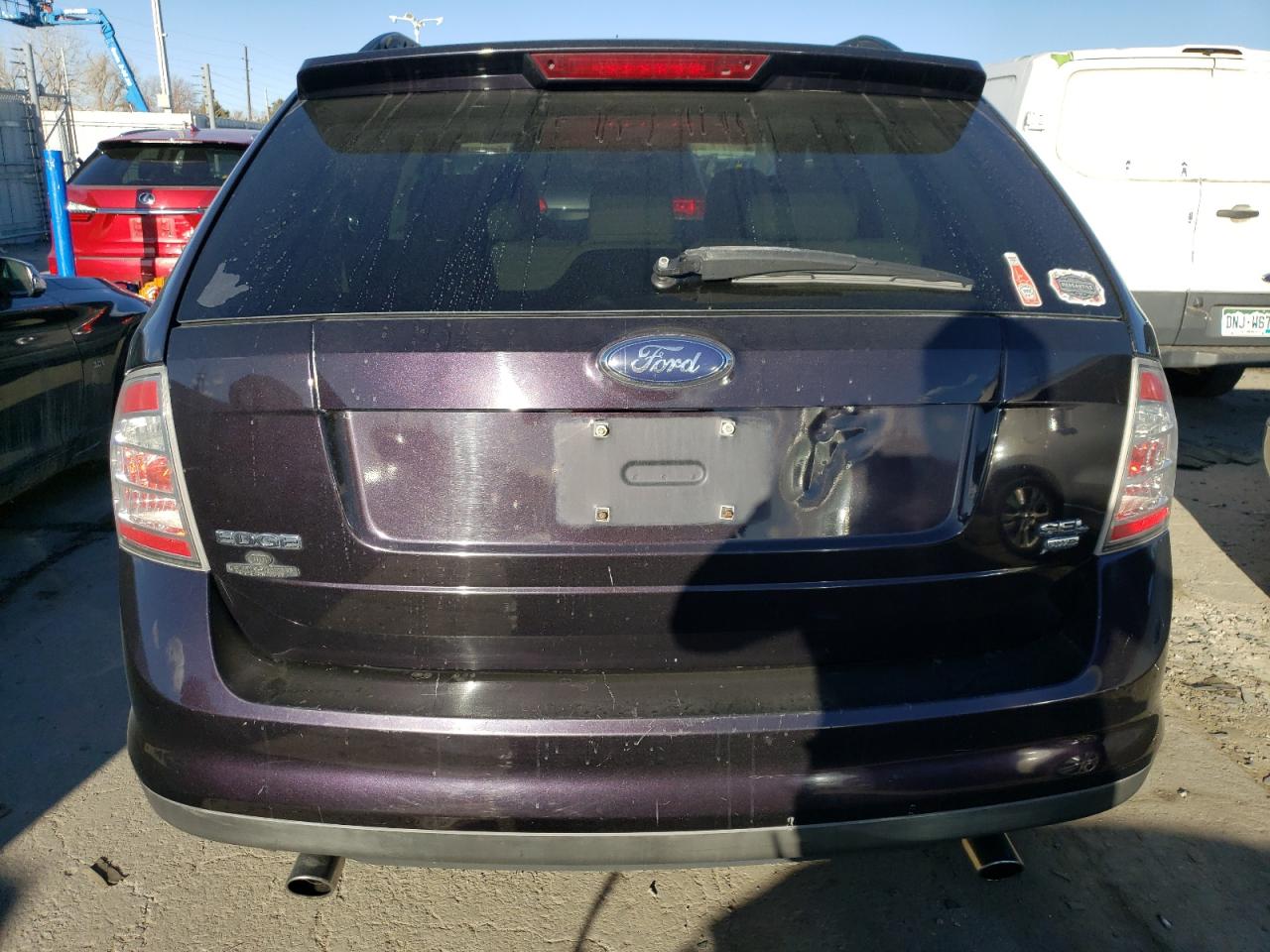 2007 Ford Edge Sel VIN: 2FMDK48C87BB62917 Lot: 43869065