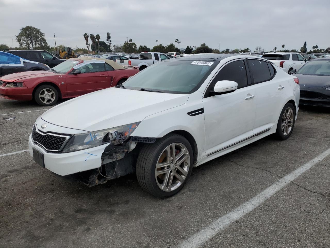 2013 Kia Optima Sx VIN: 5XXGR4A6XDG130791 Lot: 41843465