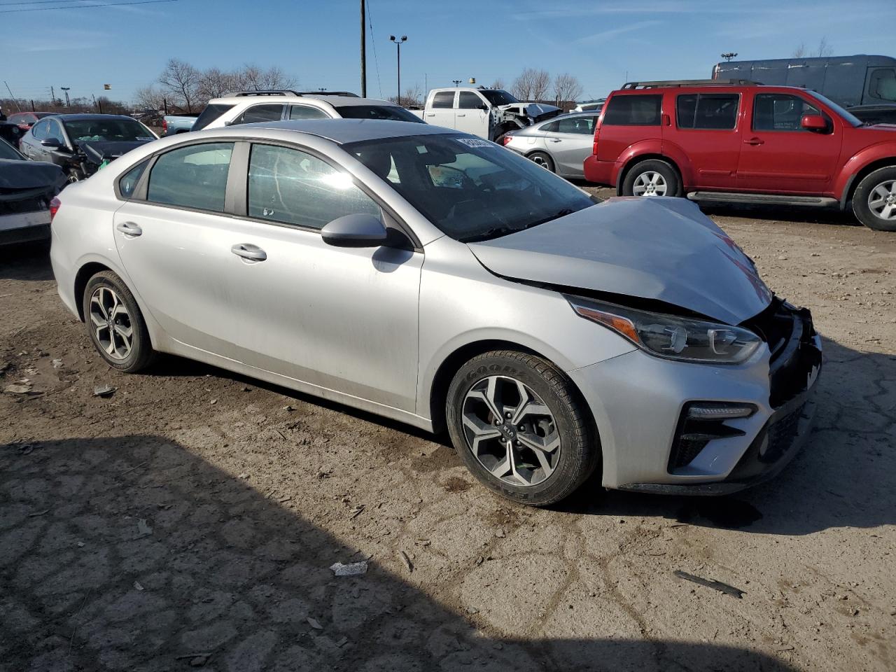 2021 Kia Forte Fe VIN: 3KPF24ADXME378045 Lot: 46433455