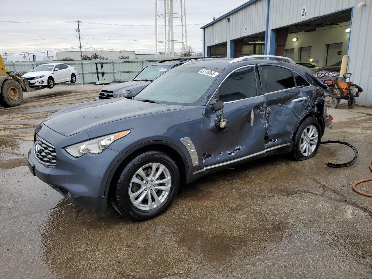 2011 Infiniti Fx35 VIN: JN8AS1MW0BM730820 Lot: 43178305