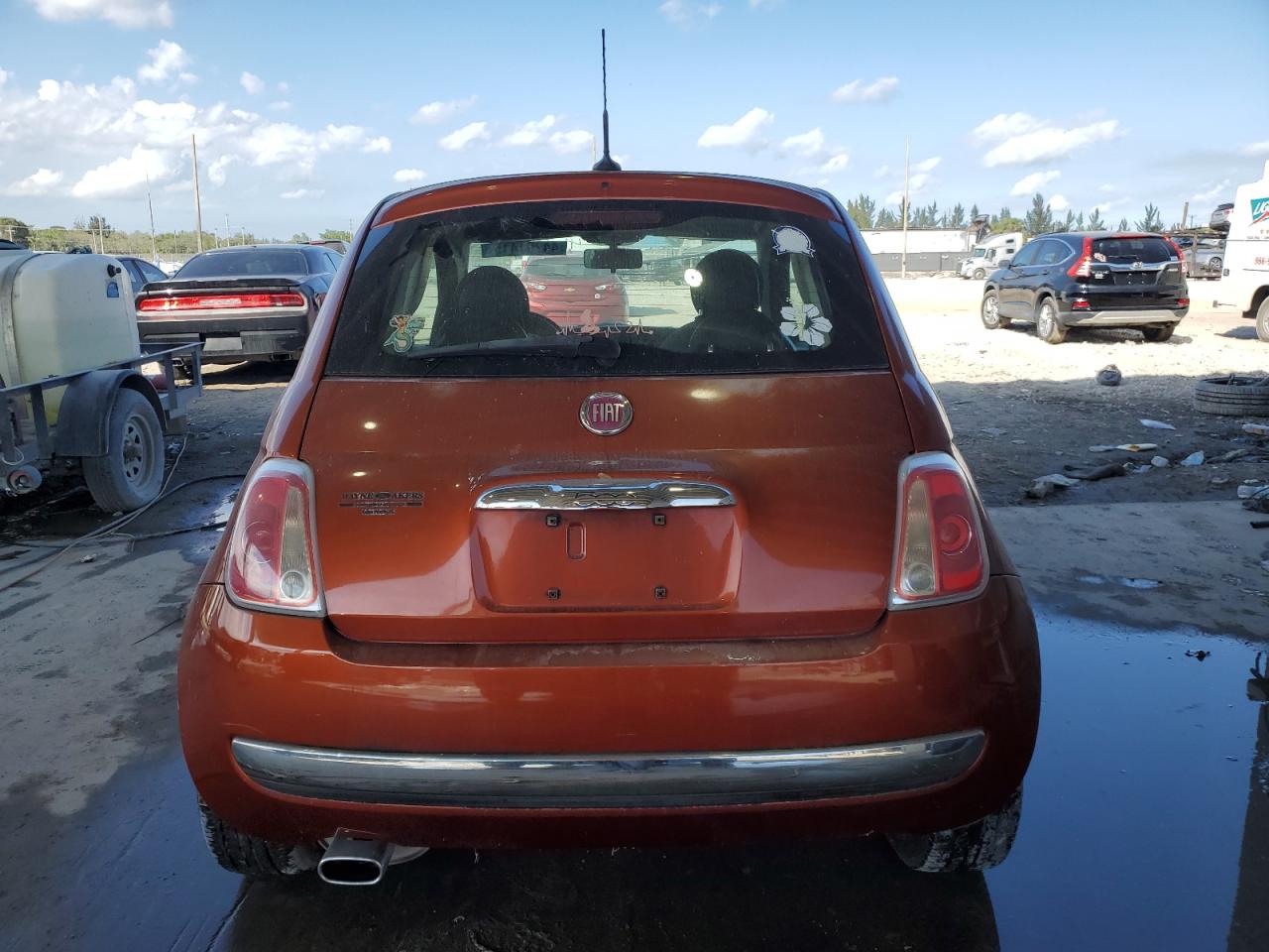 2012 Fiat 500 Lounge VIN: 3C3CFFCR2CT162071 Lot: 44791415