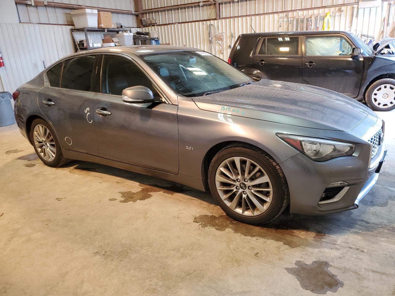 2019 Infiniti Q50 Luxe VIN: JN1EV7AR9KM556464 Lot: 44160315