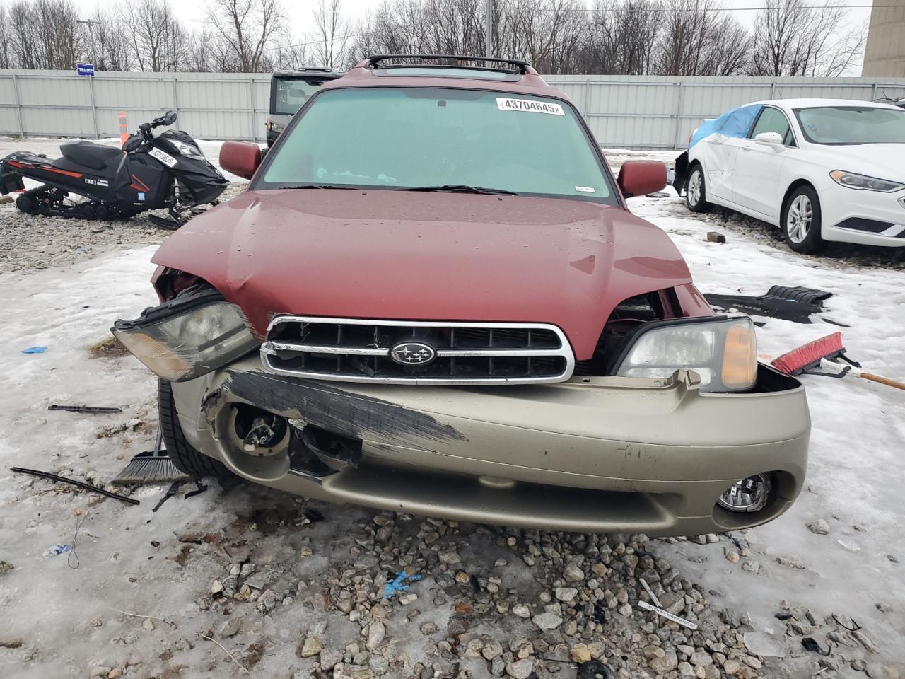 2002 Subaru Legacy Outback Limited VIN: 4S3BH686227643070 Lot: 43704645