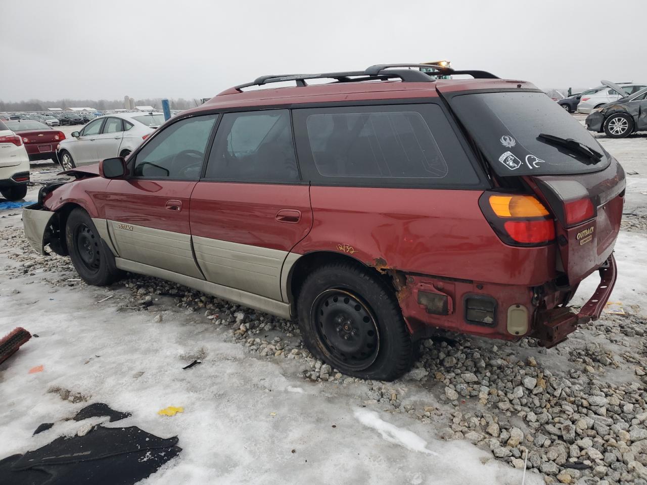 2002 Subaru Legacy Outback Limited VIN: 4S3BH686227643070 Lot: 43704645