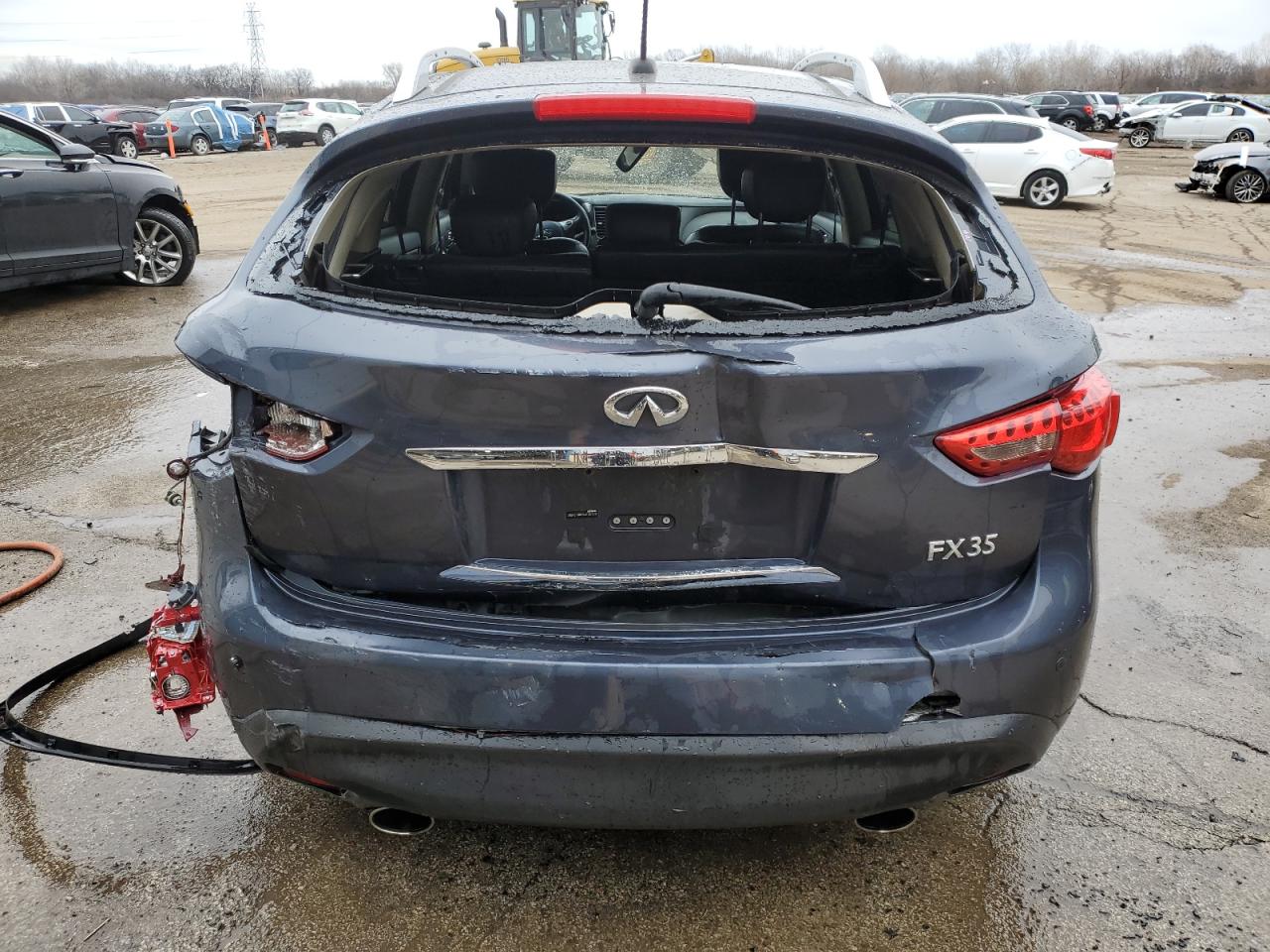 2011 Infiniti Fx35 VIN: JN8AS1MW0BM730820 Lot: 43178305