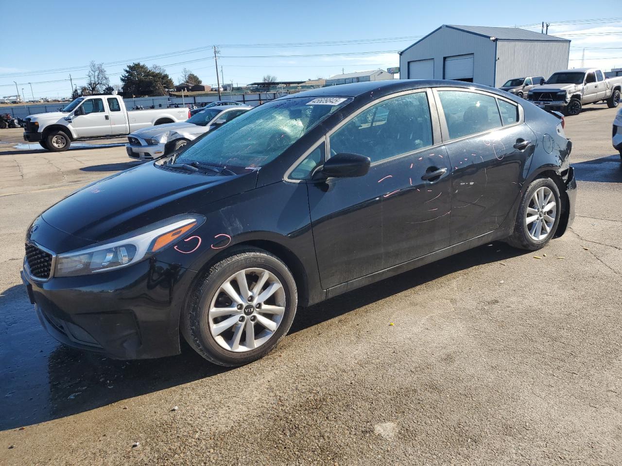 2017 Kia Forte Lx VIN: 3KPFL4A74HE007587 Lot: 45609845