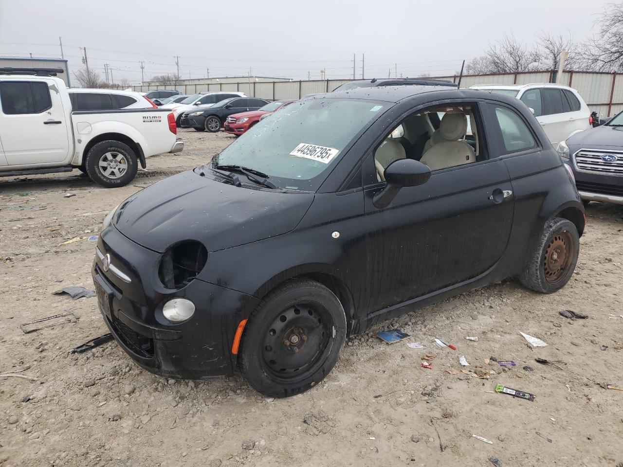 2012 Fiat 500 Pop VIN: 3C3CFFAR5CT384123 Lot: 44596795