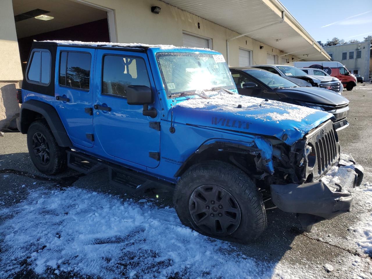 2015 Jeep Wrangler Unlimited Sport VIN: 1C4BJWDG0FL543369 Lot: 45925995