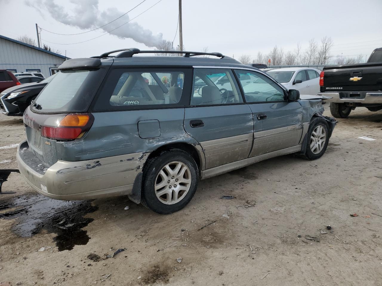 2001 Subaru Legacy Outback Awp VIN: 4S3BH675417663070 Lot: 46068655