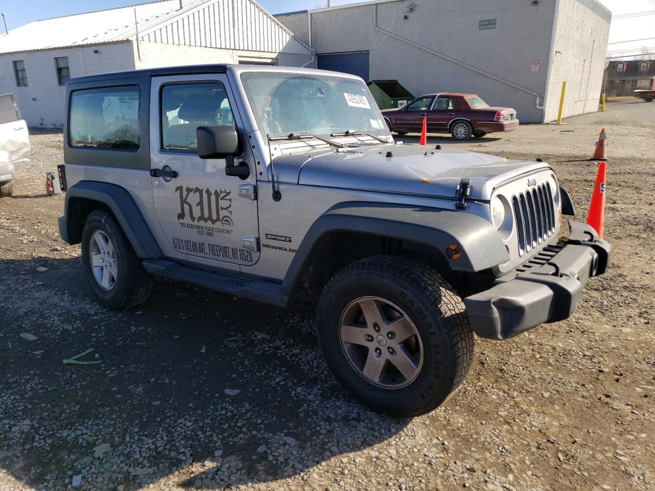 2013 Jeep Wrangler Sport VIN: 1C4GJWAG4DL606173 Lot: 43952485