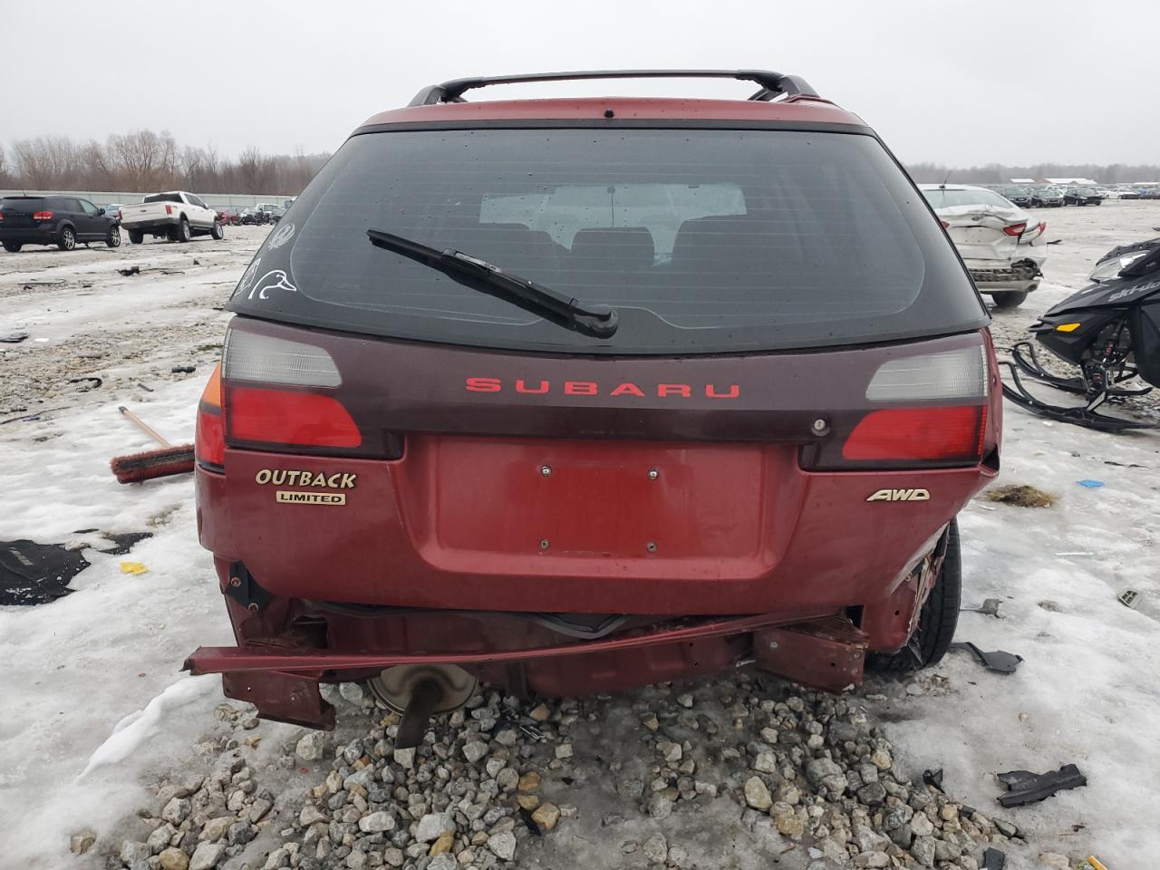 2002 Subaru Legacy Outback Limited VIN: 4S3BH686227643070 Lot: 43704645