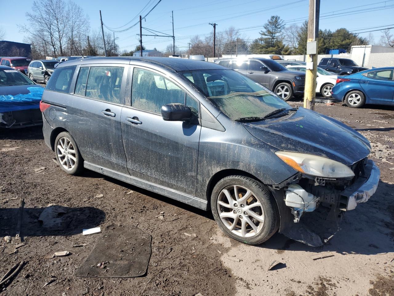 2012 Mazda 5 VIN: JM1CW2CLXC0130501 Lot: 44464915