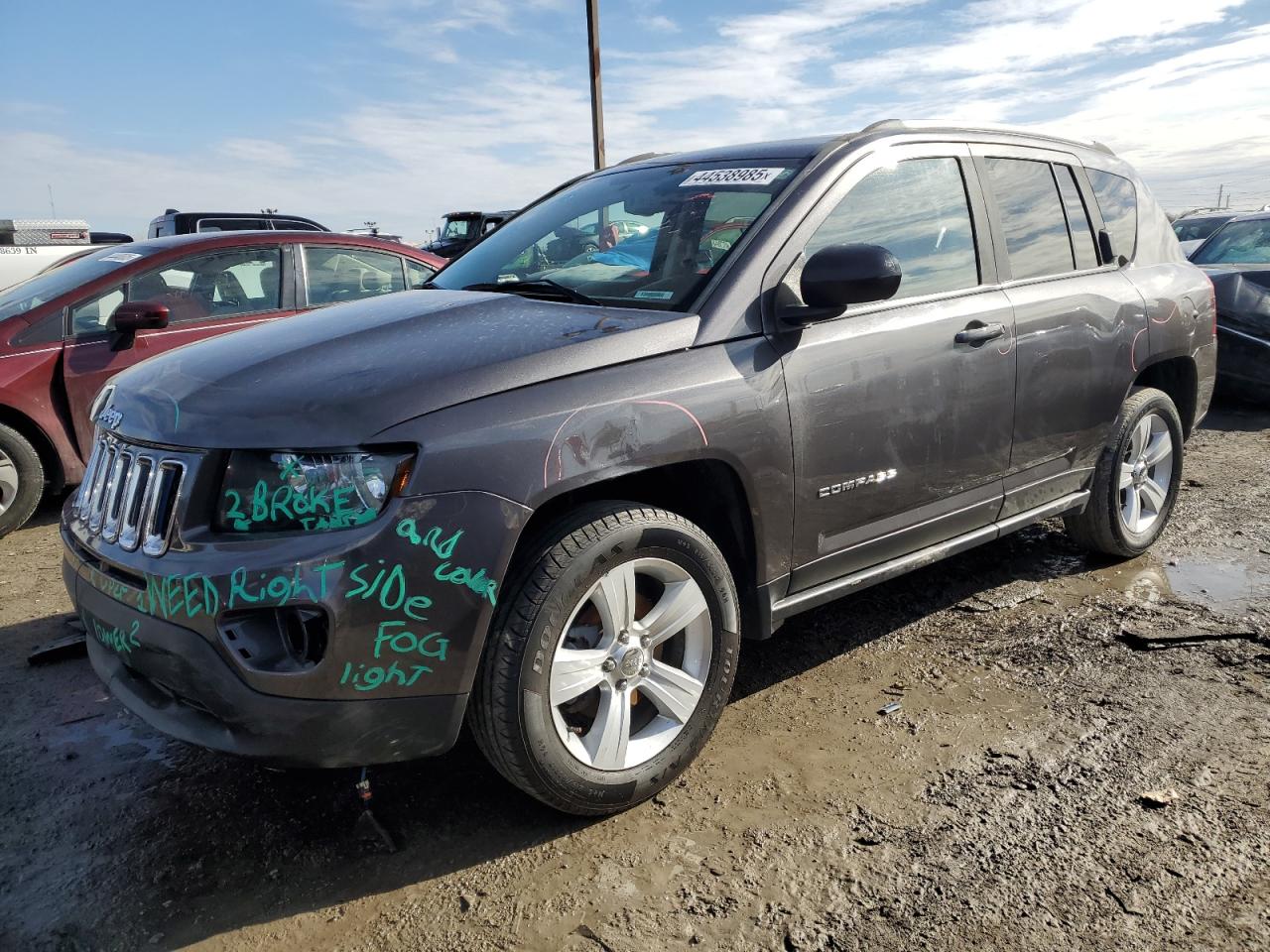 2016 Jeep Compass Sport VIN: 1C4NJCBA1GD524349 Lot: 44538985