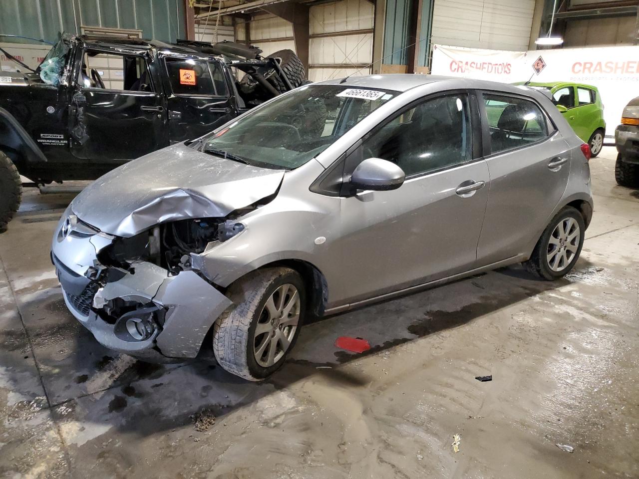 2011 Mazda Mazda2 VIN: JM1DE1HYXB0102833 Lot: 46661365