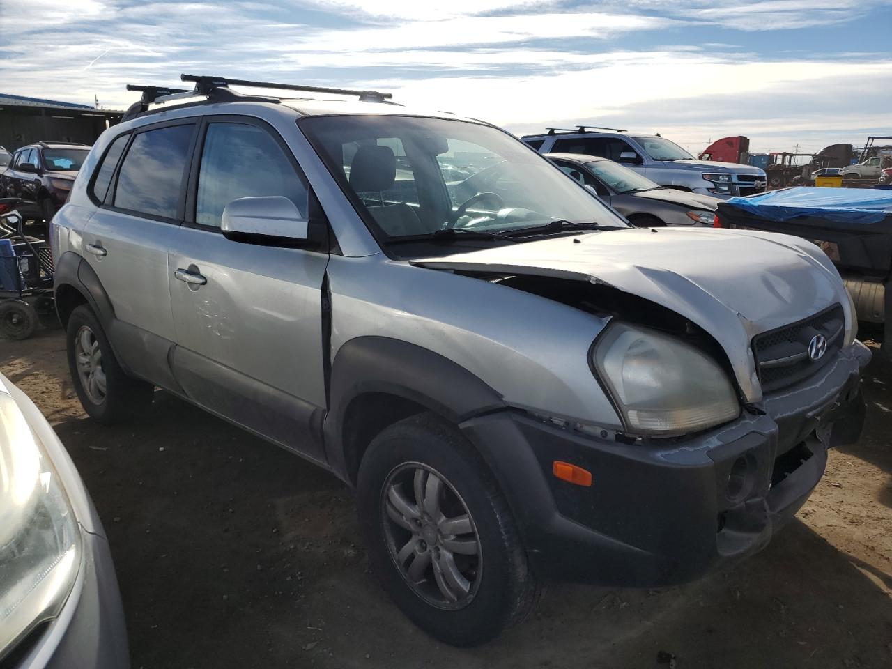 2007 Hyundai Tucson Se VIN: KM8JN72D47U615809 Lot: 43250445