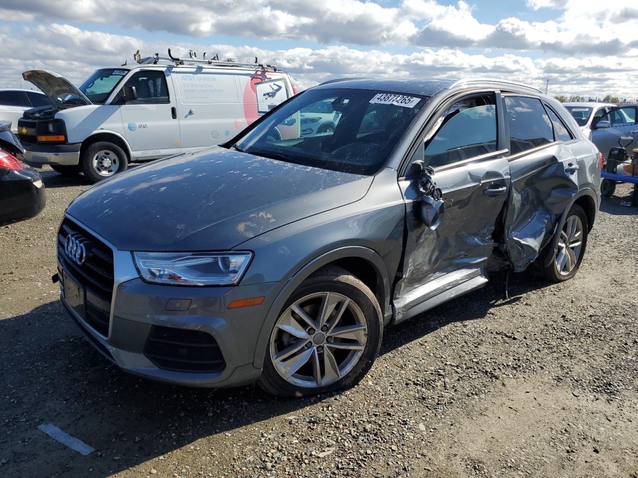 2017 Audi Q3 Premium VIN: WA1BCCFS8HR016507 Lot: 43873265