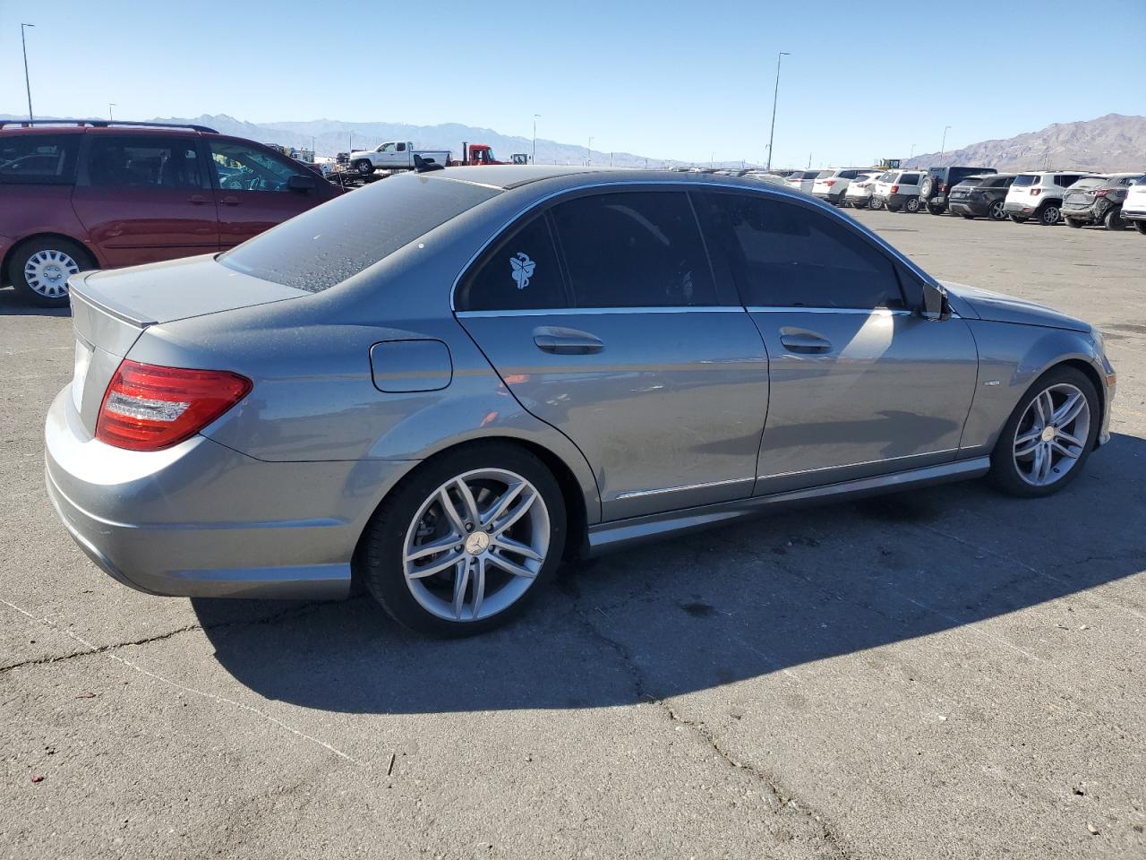 2012 Mercedes-Benz C 250 VIN: WDDGF4HB7CA604966 Lot: 44846815