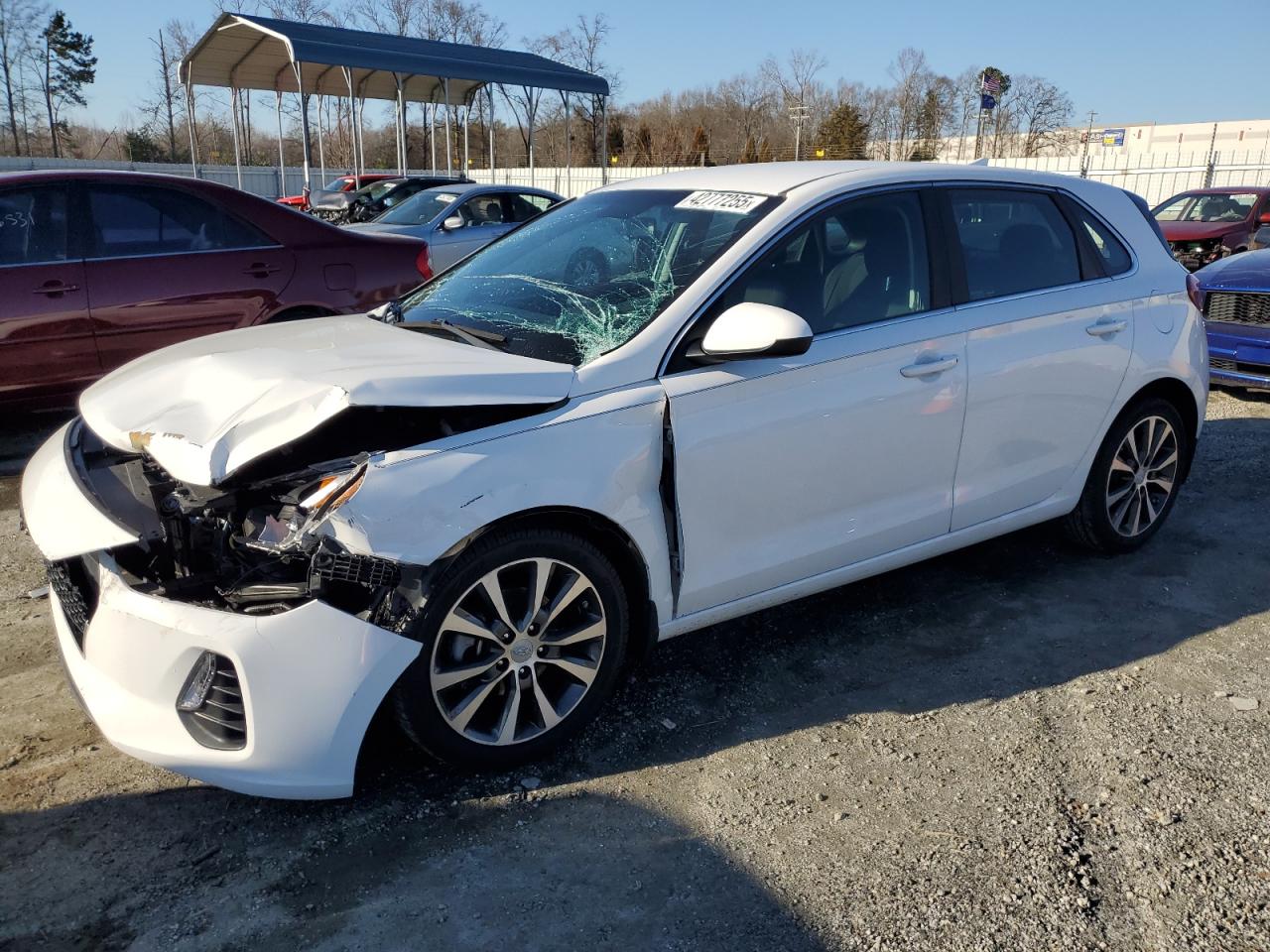 2018 Hyundai Elantra Gt VIN: KMHH35LE0JU017420 Lot: 42777255